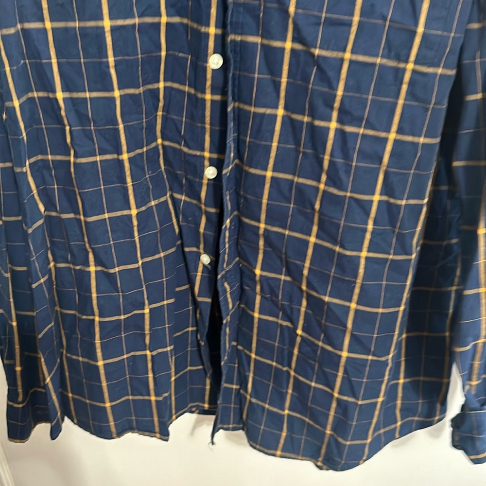 Gap flannel navy blue XXL